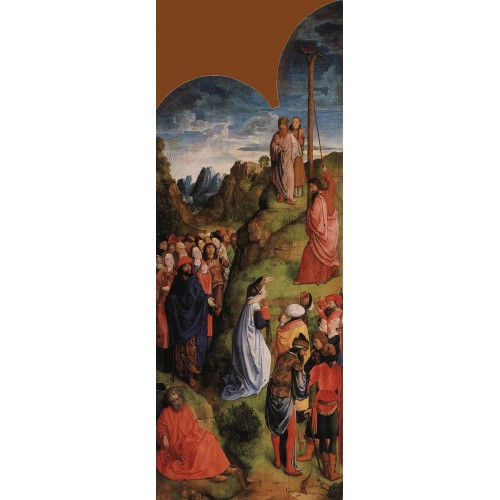 Calvary Triptych (left wing)