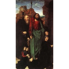 The Portinari Triptych Sts Anthony and Thomas with Tommas