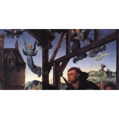 The Portinari Triptych The Adoration of the Shepherds 8