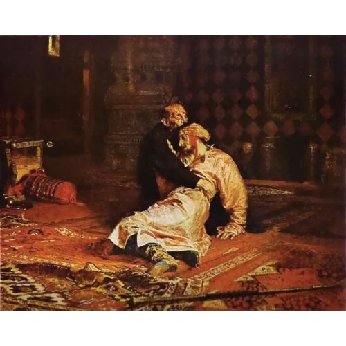 Ivan the Terrible and His Son Ivan on November 16 1581