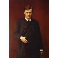Portrait of the Composer Alexander Glazunov