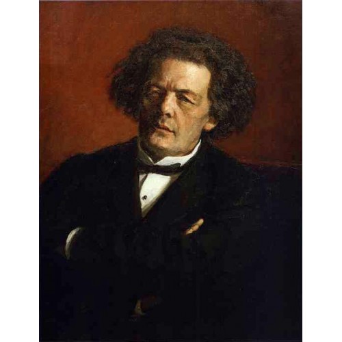 Portrait of the Composer Anton Rubinstein 1