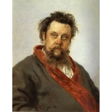 Portrait of the Composer Modest Mussorgsky