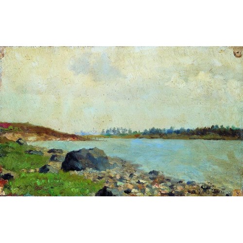 At moscow river 1877