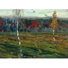 Autumn birches 1899