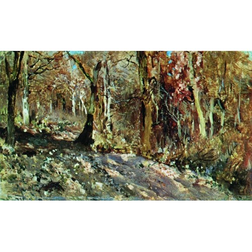 Autumn forest 1886