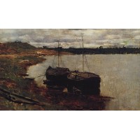 Barges the volga 1889