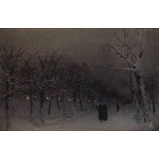 Boulevard in the evening 1883