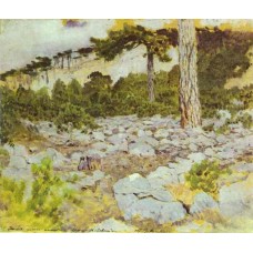 Crimea in the mountains 1886