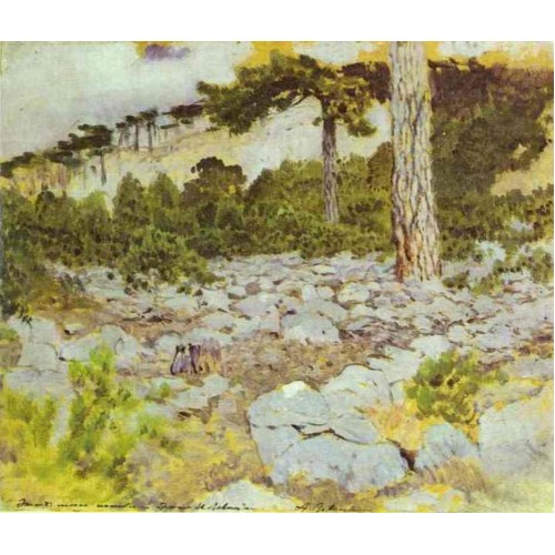 Crimea in the mountains 1886