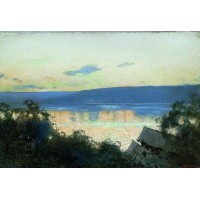 Evening at volga 1888