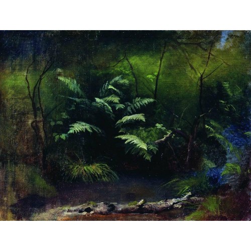 Ferns by the water 1895
