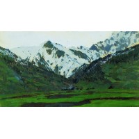 In alps at spring 1897