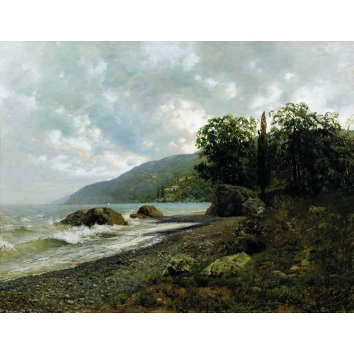 Landscape in crimea 1887