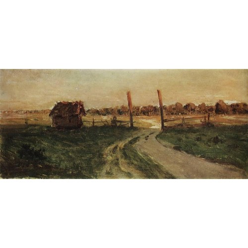 Landscape with an isba 1899