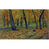 Oak grove autumn 1880