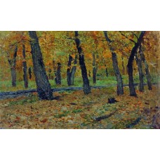 Oak grove autumn 1880
