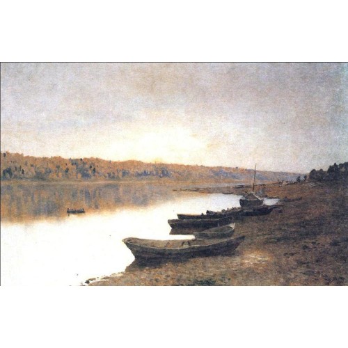 On the river volga 1888