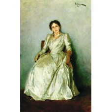 Portrait of sofia petrovna kuvshinnikov 1888
