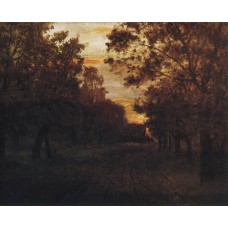 Road in a wood 1881