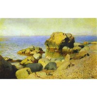 Seashore in crimea 1886