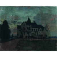 Twilight a castle 1898