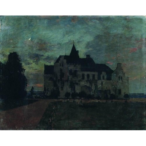 Twilight a castle 1898