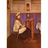 Young Woman in the Synagogue