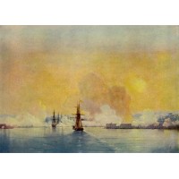 Arrival into sevastopol bay 1852