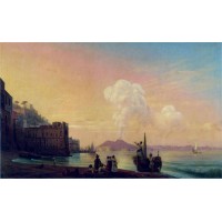Bay of naples 1845