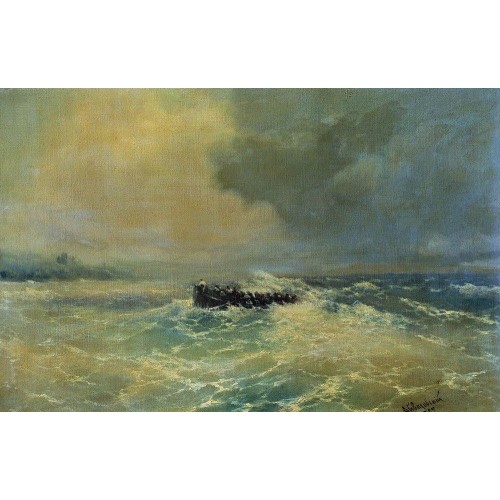 Boat at sea 1894