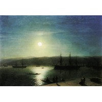 Bosphorus by moonlight 1874