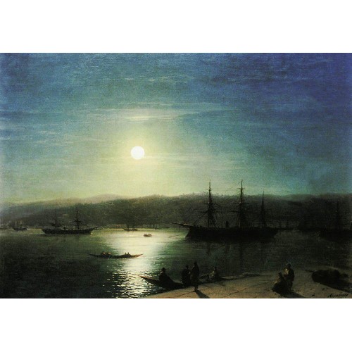 Bosphorus by moonlight 1874