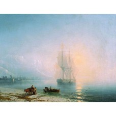 Calm sea 1863