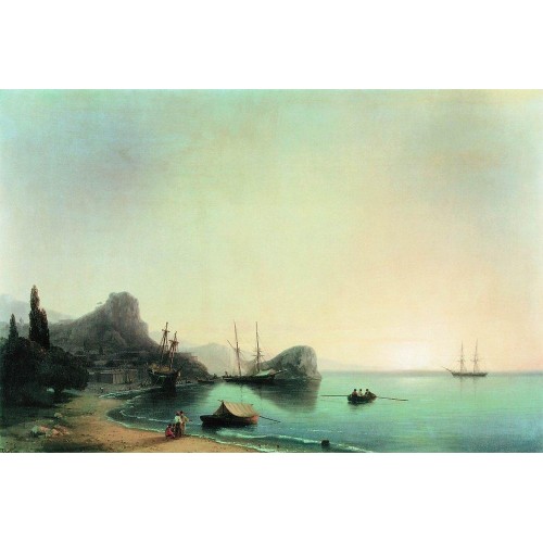 Italian landscape 1855