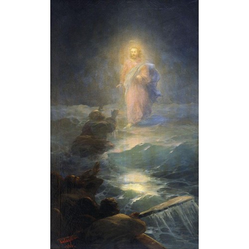 Jesus walks on water 1888 1