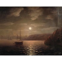 Lunar night on the black sea 1859