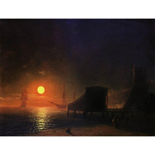 Moonlight in feodosia 1852