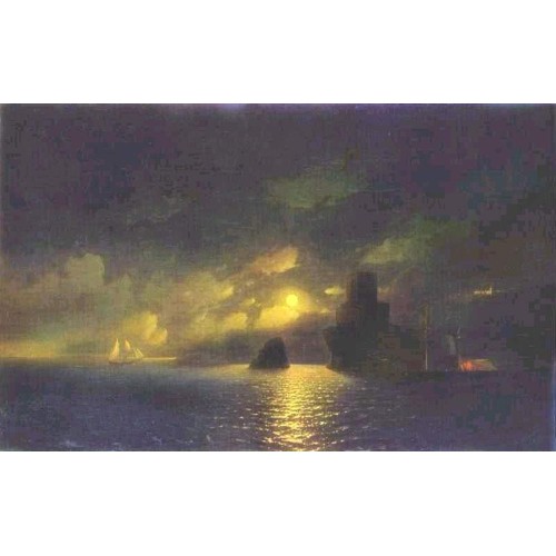 Moonlit night 1849