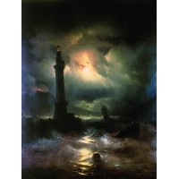 Neapolitan lighthouse 1842