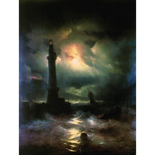 Neapolitan lighthouse 1842