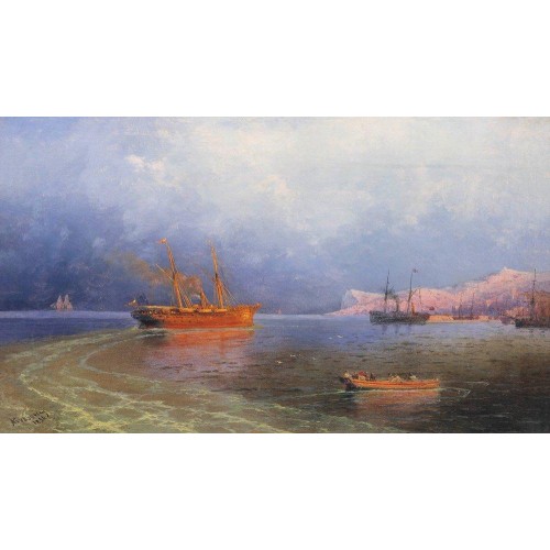 Near coast of yalta 1894