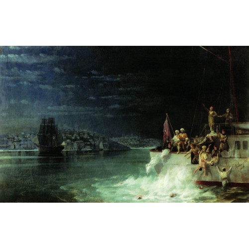 Night tragedy in the sea of marmara 1897