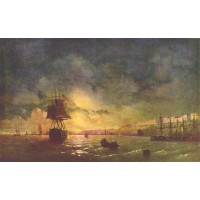 Odessa at night 1846