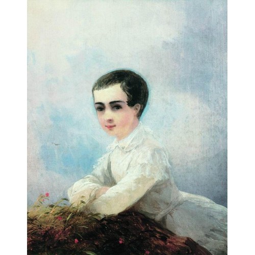 Portrait of i lazarev 1851