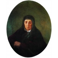 Portrait of the artist s grandmother ashkhen 1858