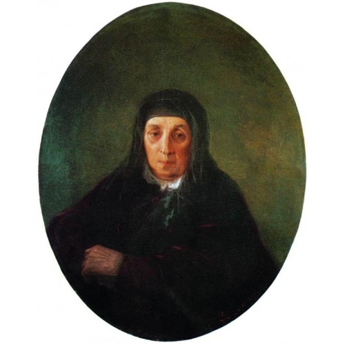 Portrait of the artist s grandmother ashkhen 1858