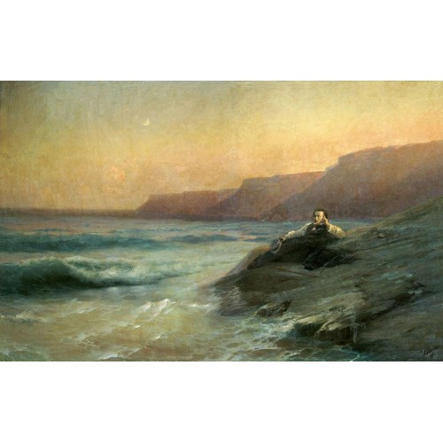 Pushkin on the coast black sea 1887