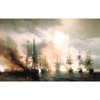 Russian turkish sea battle of sinop on 18th november 1853 1853