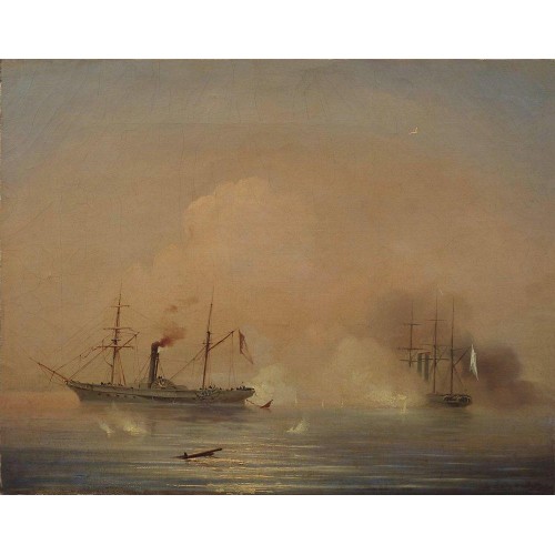 Sea battle 1855